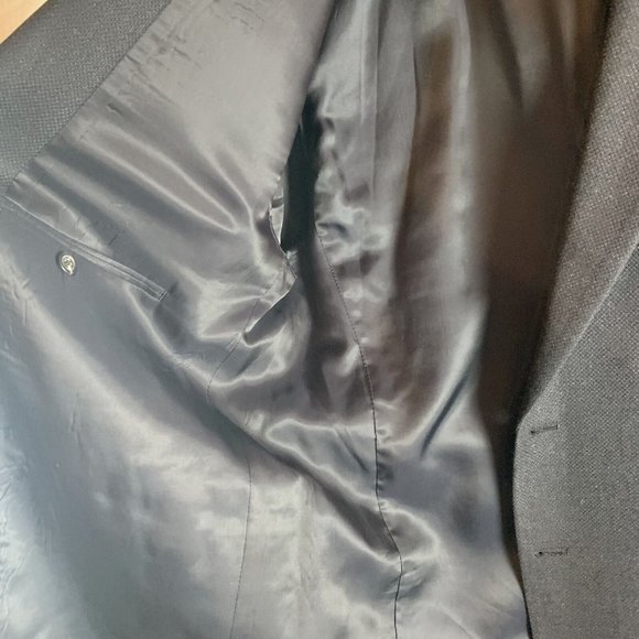 Lauren Ralph Lauren Sport Coat Men's 48R Gray Notch Lapel Single-Breasted 8237‎ - Picture 6 of 12